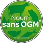 Nourri sans OGM étiquette Carrefour