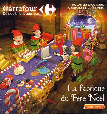 La fabrique du pere noel Carrefour