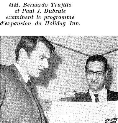 paul dubrule bernardo trujillo holiday inn