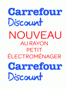 carrefour discount électronémager