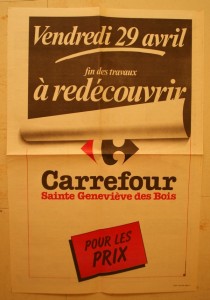 Carrefour sainte genevieve inauguration