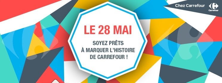 Carrefour 28 mai histoire