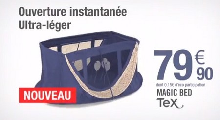 magic bed carrefour