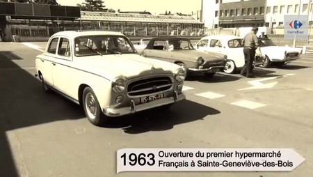 carrefour ste genevieve 1963 voiture