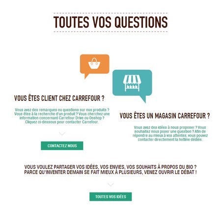 question carrefour bio question carrefour bio